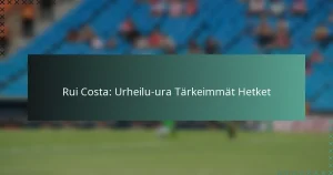 Rui Costa: Urheilu-ura Tärkeimmät Hetket